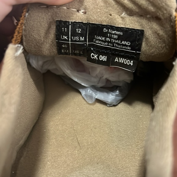 Dr. Martens Brown Leather Slip On Shoes - Picture 5 of 5